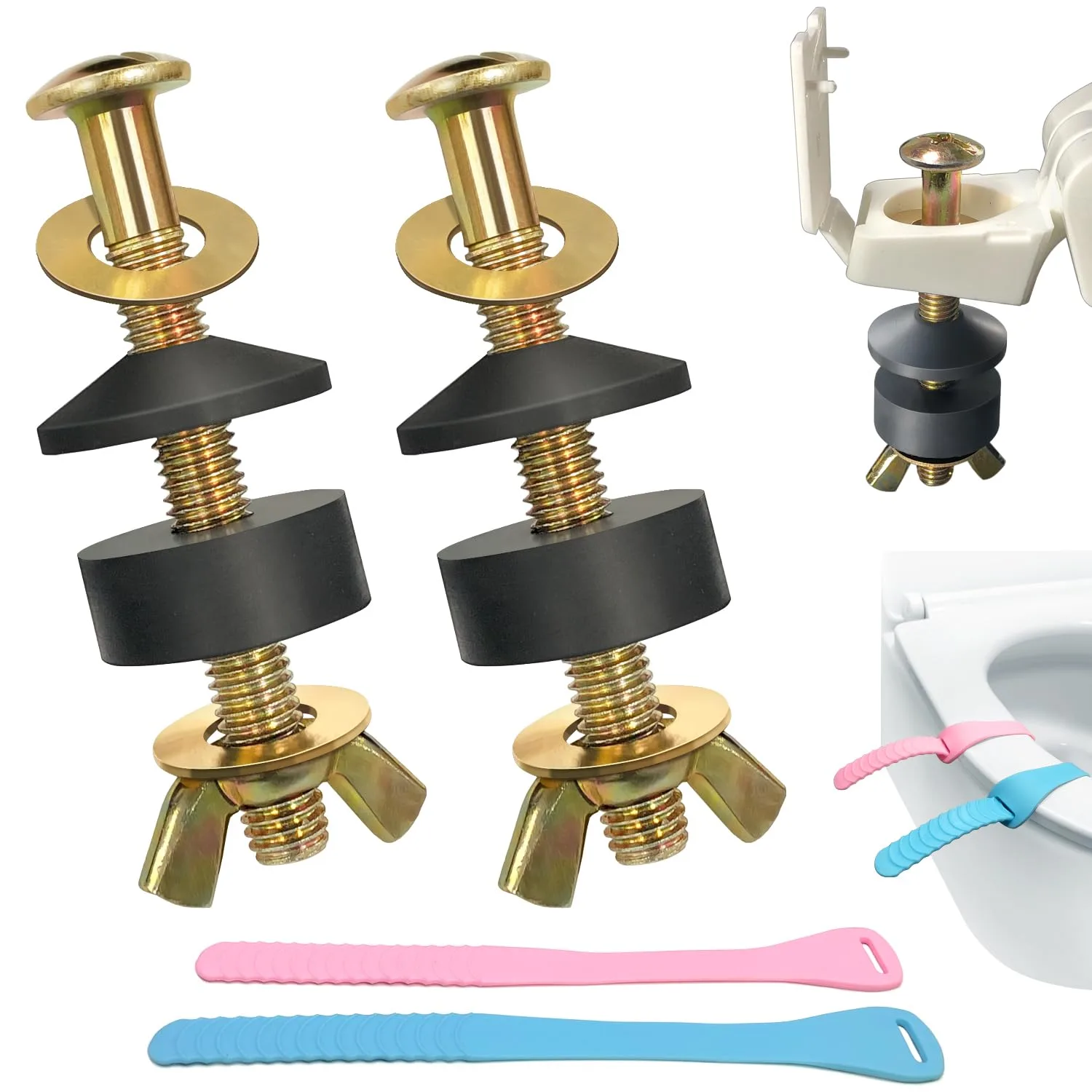 BrassCraft CDGT18 Toilet Seat Bolt Kit image 3