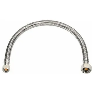 Eastman 98545 Braided Stainless Steel Faucet Connector 12 Inch