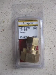 LASCO 13-1451 1/2-Inch FIP Union Adapter