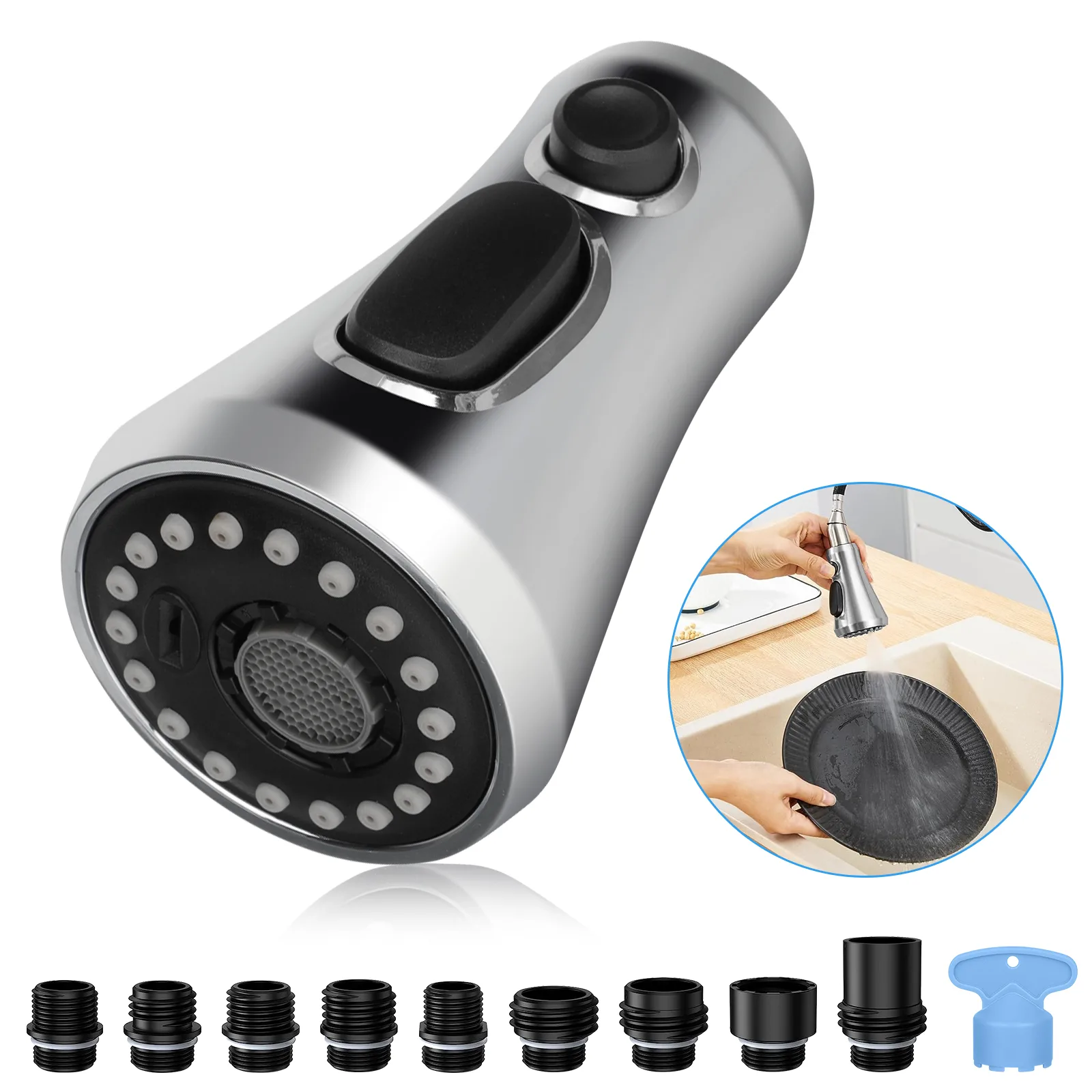 Moen 10315 Spray Head Replacement for Kitchen Faucets