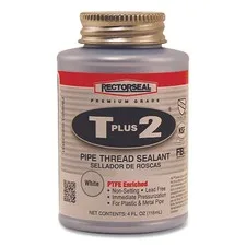 Rectorseal 23631 T Plus 2 Pipe Thread Sealant 8 oz image 3