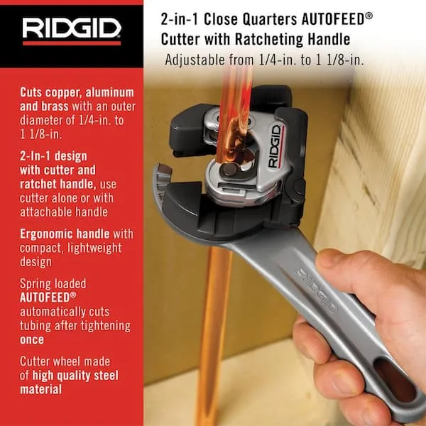 Ridgid 57003 E-110 Tube Cutter image 3