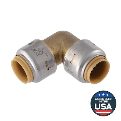 SharkBite 22332 1/2 Inch 90 Degree Elbow Push Connector