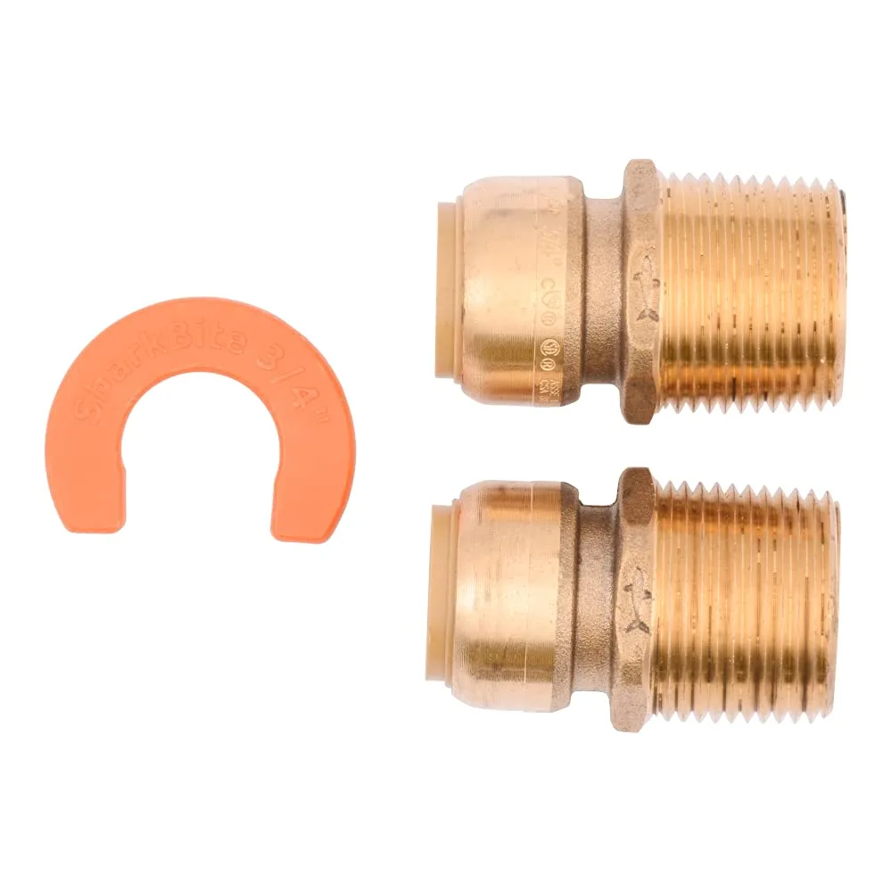 SharkBite 24660LF 1/2 Inch x 1/2 Inch Threaded Tee Push-to-Connect image 2