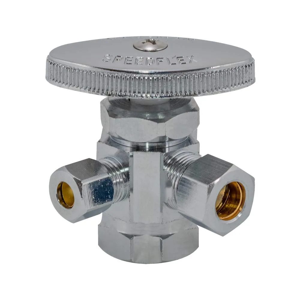 Watts 1/2 Inch FIP x 3/8 Inch OD Compression Valve