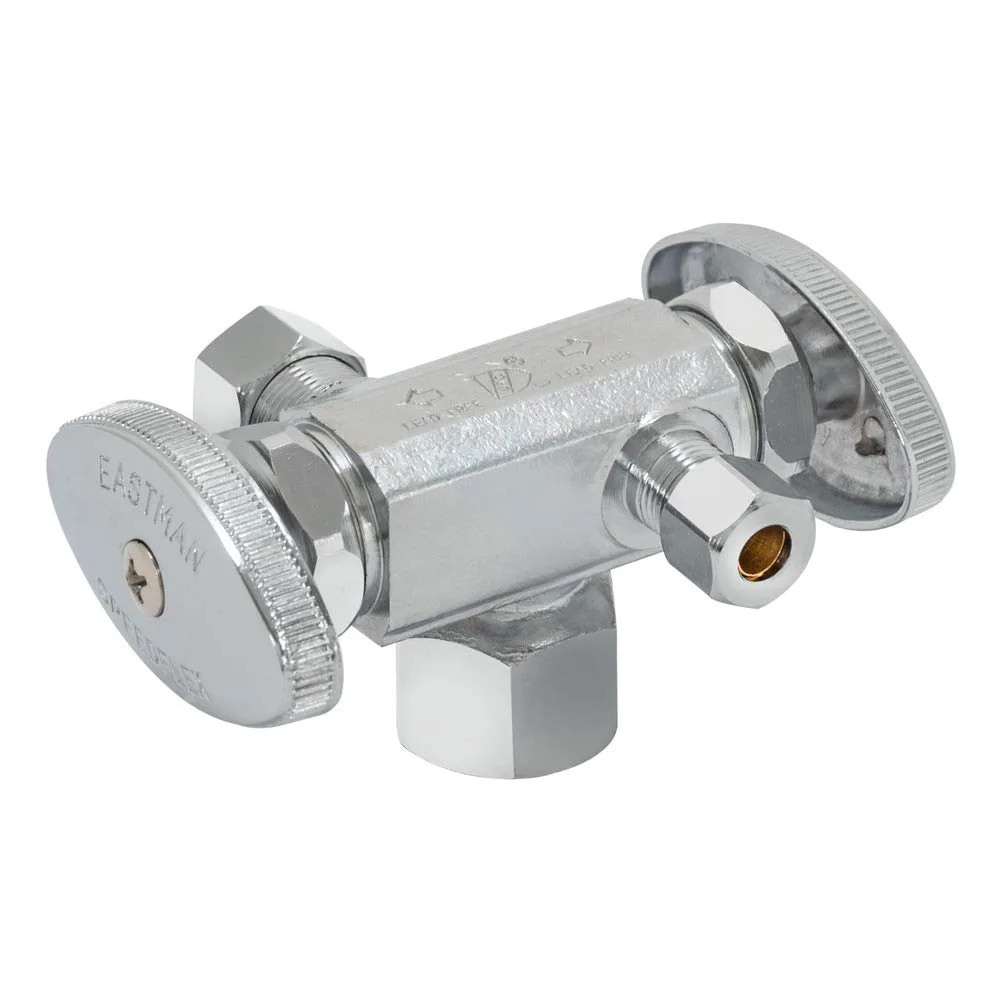 Watts 1/2 Inch FIP x 3/8 Inch OD Compression Valve image 2