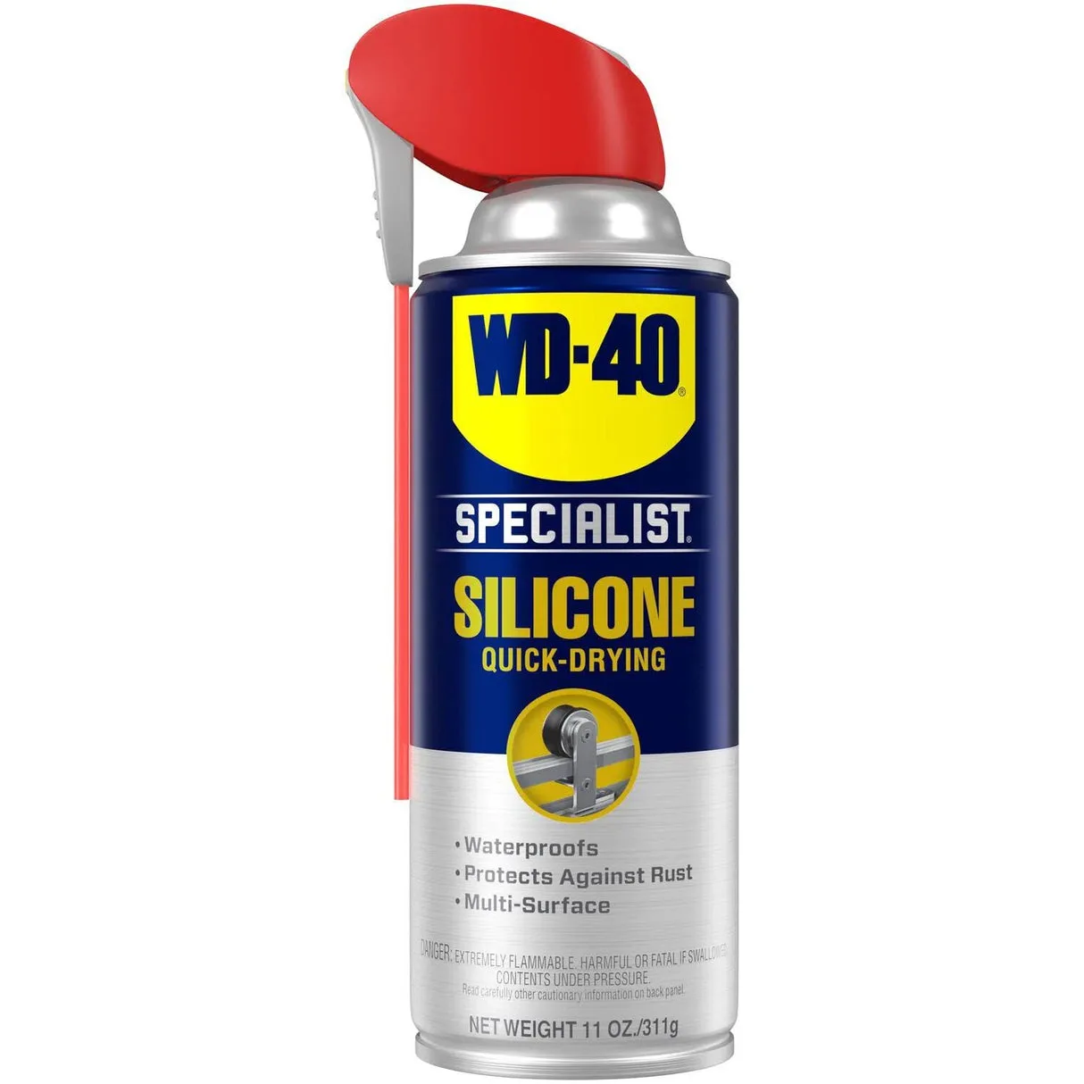WD-40 Specialist Water Resistant Silicone Lubricant Spray image 3
